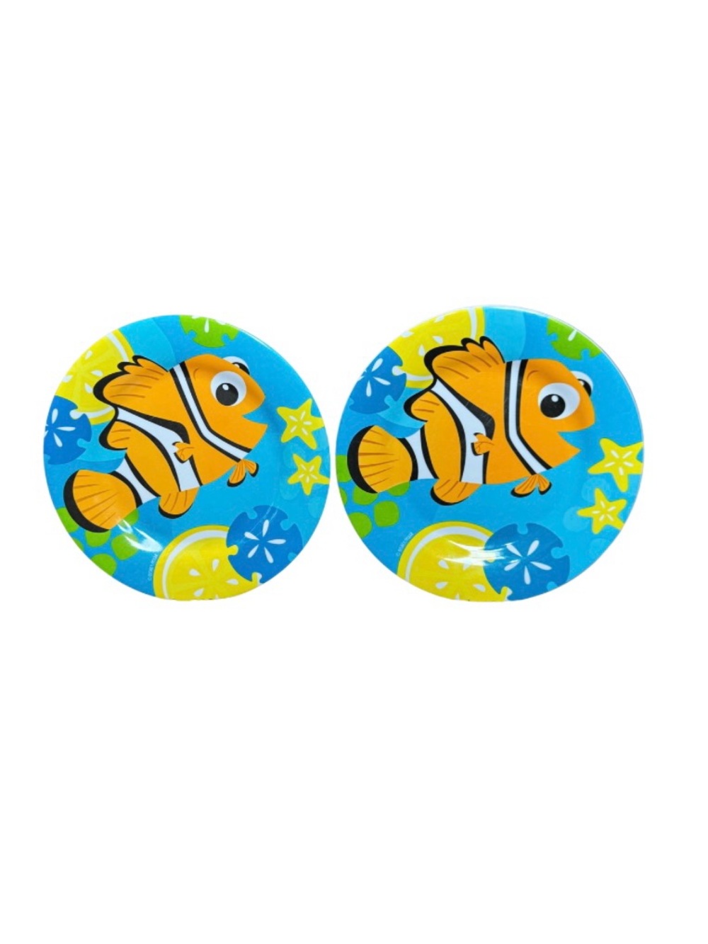 Disney Pixar Finding NEMO Melamine Dinner Plates Set of 2